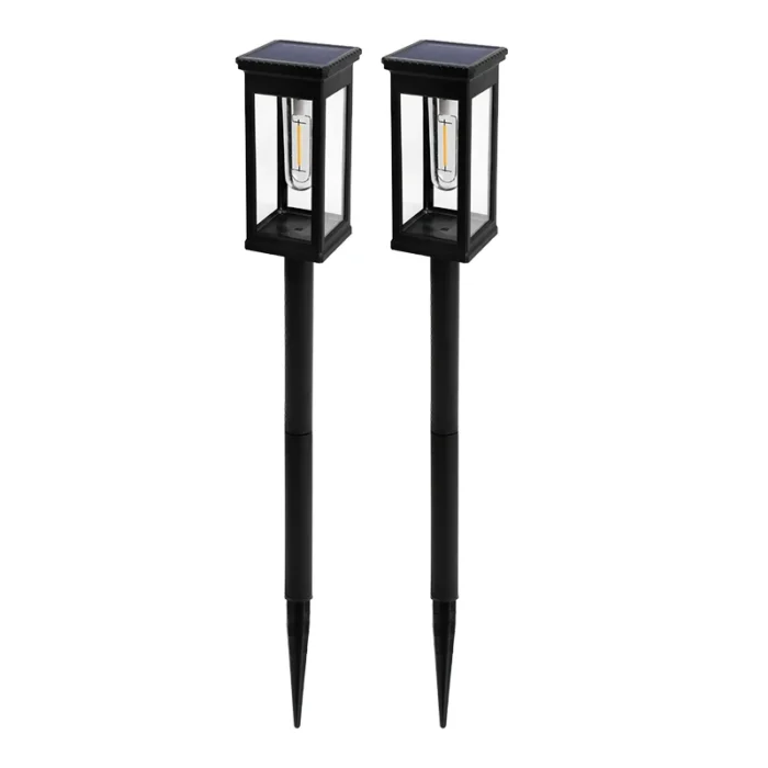 Retro Solar Pathway Warm Lights – Waterproof Outdoor Solar Powered Garden & Walkway Lighting - Image 14