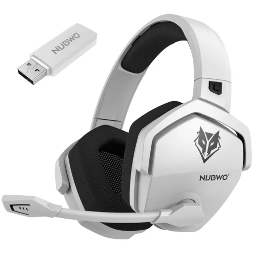 NUBWO G06 Wireless Gaming Headset – 7.1 Surround, ENC Mic, PC/PS4/PS5