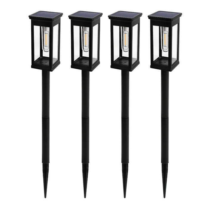 Retro Solar Pathway Warm Lights – Waterproof Outdoor Solar Powered Garden & Walkway Lighting - Image 13