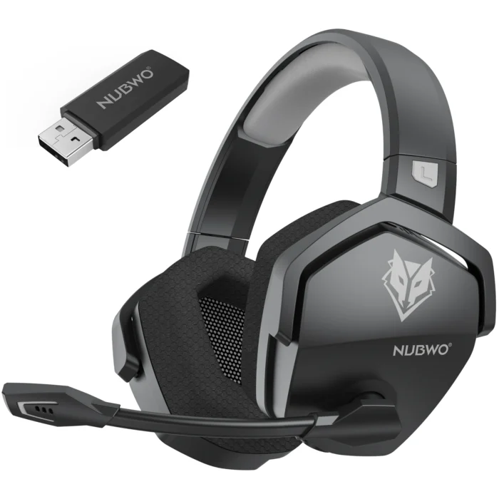 NUBWO G06 Wireless Gaming Headset – 7.1 Surround, ENC Mic, PC/PS4/PS5 - Image 13