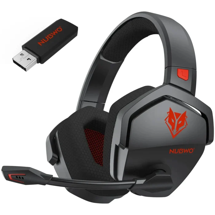 NUBWO G06 Wireless Gaming Headset – 7.1 Surround, ENC Mic, PC/PS4/PS5 - Image 11