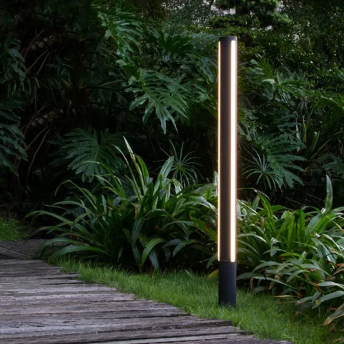 Outdoor Overlength IP65 Waterproof LED Lawn Light – 85-265V Trihedral Landscape Lamp for Villa