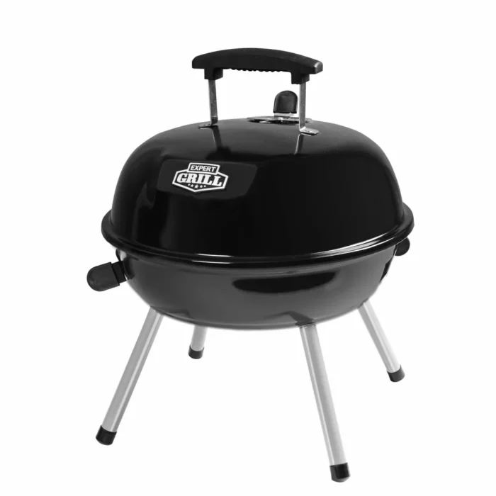 14.5" Portable Charcoal Grill - Tabletop Dome Design with Adjustable Vents for Camping & Picnics - Image 2
