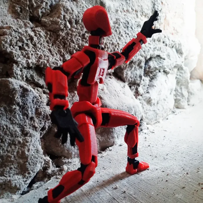 Shapeshift Robot 2.0 – Multi-Jointed 3D Printed Action Figure Dummy | 13 Movable Parts Toy for Kids, Adults & Parent-Child Play - Image 13
