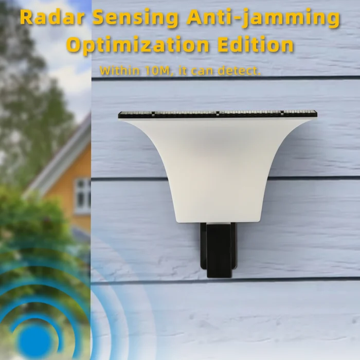 Solar Wall LED Light – Radar Sensor Waterproof Lamp for Porch & Garage - Image 4