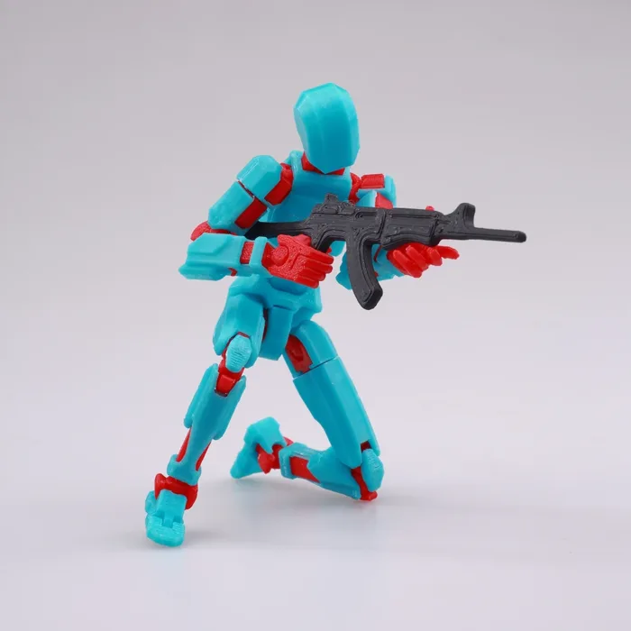 Shapeshift Robot 2.0 – Multi-Jointed 3D Printed Action Figure Dummy | 13 Movable Parts Toy for Kids, Adults & Parent-Child Play - Image 46