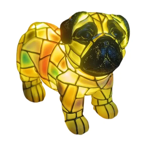 Animal Resin Table Lamp – LED Bedside Light for Living Room & Bedroom Decor