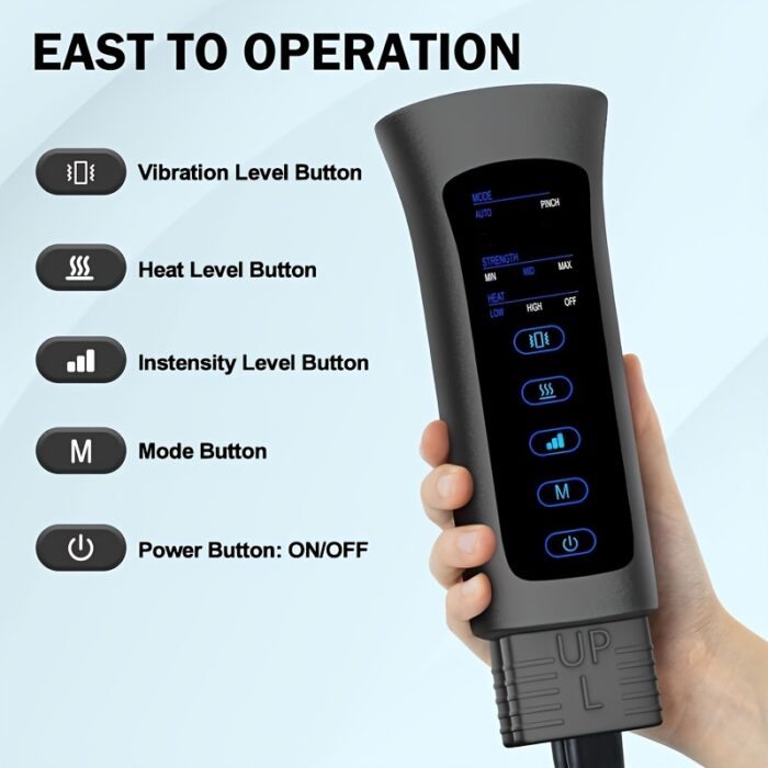 Air Compression Leg Massager – 6 Modes, 3 Vibration Settings, Perfect Gift for Any Occasion - Image 4