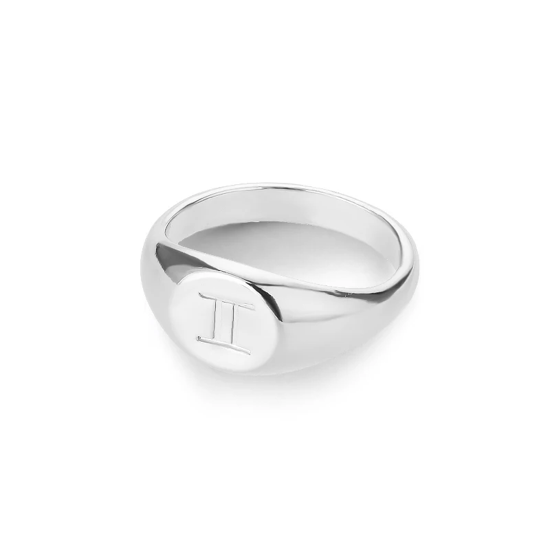 Zodiac Sign Rings for Men and Women – Scorpio, Pisces, Libra, Aquarius Finger Rings – Punk Birthday Jewelry – Anillos 2021 - Image 20