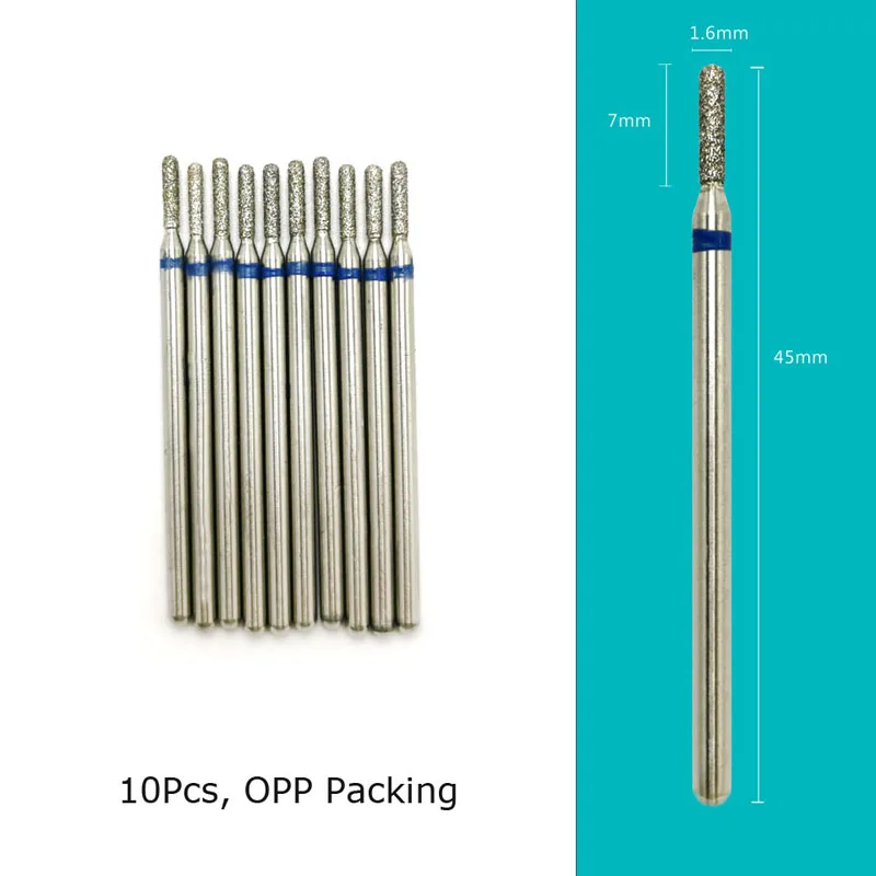 Diamond Nail Drill Bits 10‑Piece Set – 3/32″ Cuticle Burr for Manicure & Pedicure - Image 15