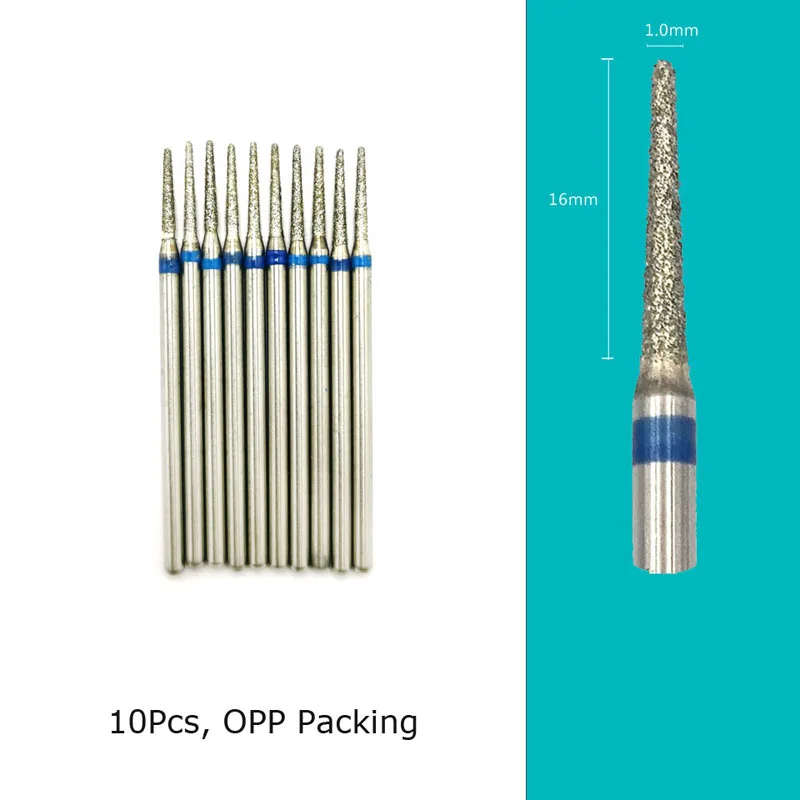 Diamond Nail Drill Bits 10‑Piece Set – 3/32″ Cuticle Burr for Manicure & Pedicure - Image 18
