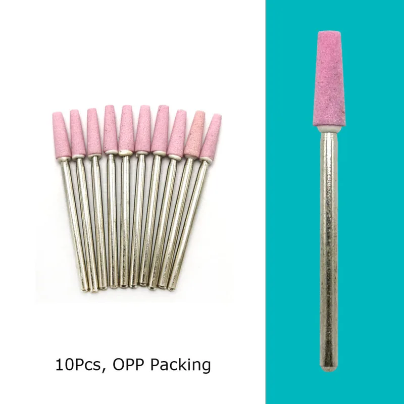 Diamond Nail Drill Bits 10‑Piece Set – 3/32″ Cuticle Burr for Manicure & Pedicure - Image 25