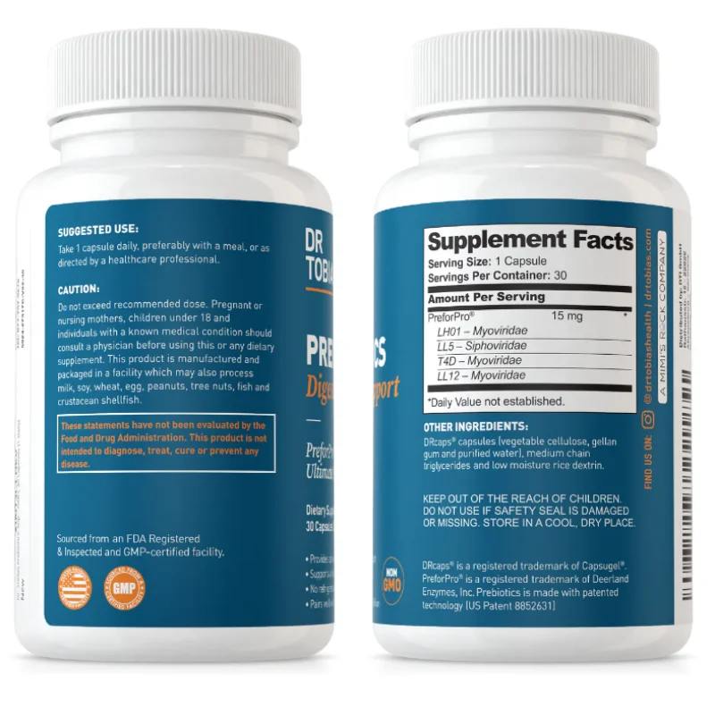 Probiotic & Prebiotic Supplements – Support Intestinal Health & Digestive Comfort - Image 6