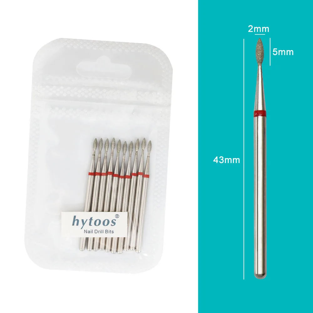 Diamond Nail Drill Bits 10‑Piece Set – 3/32″ Cuticle Burr for Manicure & Pedicure - Image 57