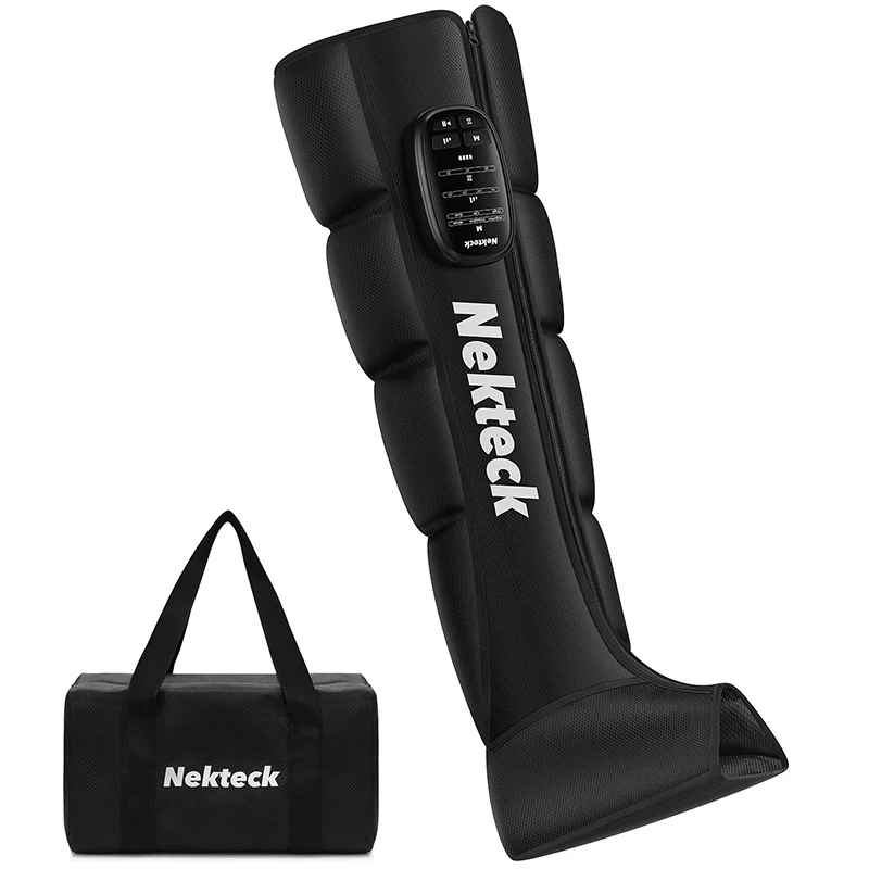 Nekteck Air Pressure Leg Massager - Cordless Foot & Calf Kneading for Deep Relaxation
