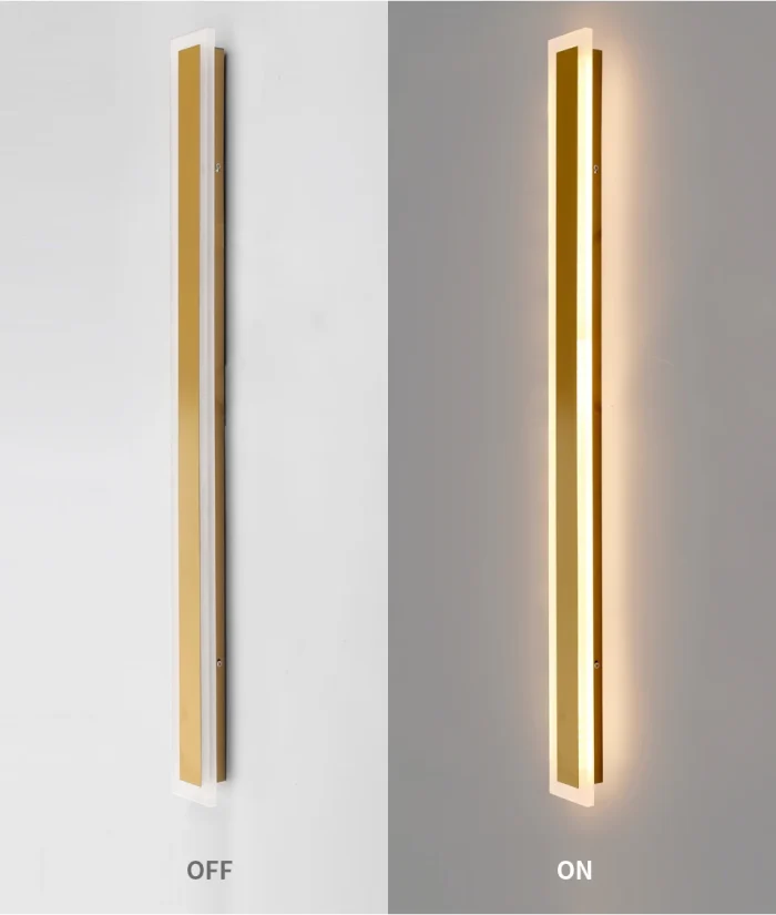 Outdoor LED Wall Lamp – Waterproof Linear Porch Light for Garden & Garage - Image 9