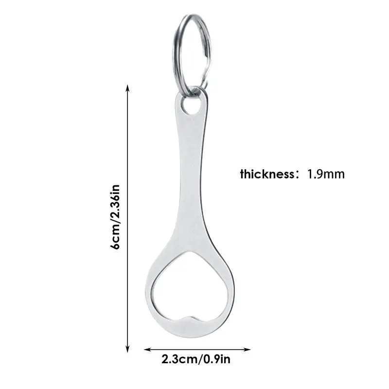 Stainless Steel Cart Tokens Trolley Unlock Release Key Cart Keychain Anti-Lost Key Ring Quarter Keychain For Shopping Trolley - Image 4