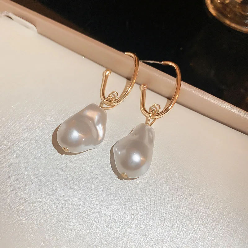 Elegant Pearl Heart Stud Earrings for Women – Ideal Valentine’s Day Gift - Image 15
