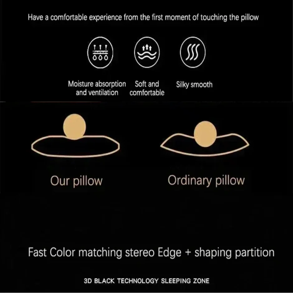 Antibacterial Soybean Fiber Neck Pillow – Orthopedic Support for Sleep & Spa - Image 6