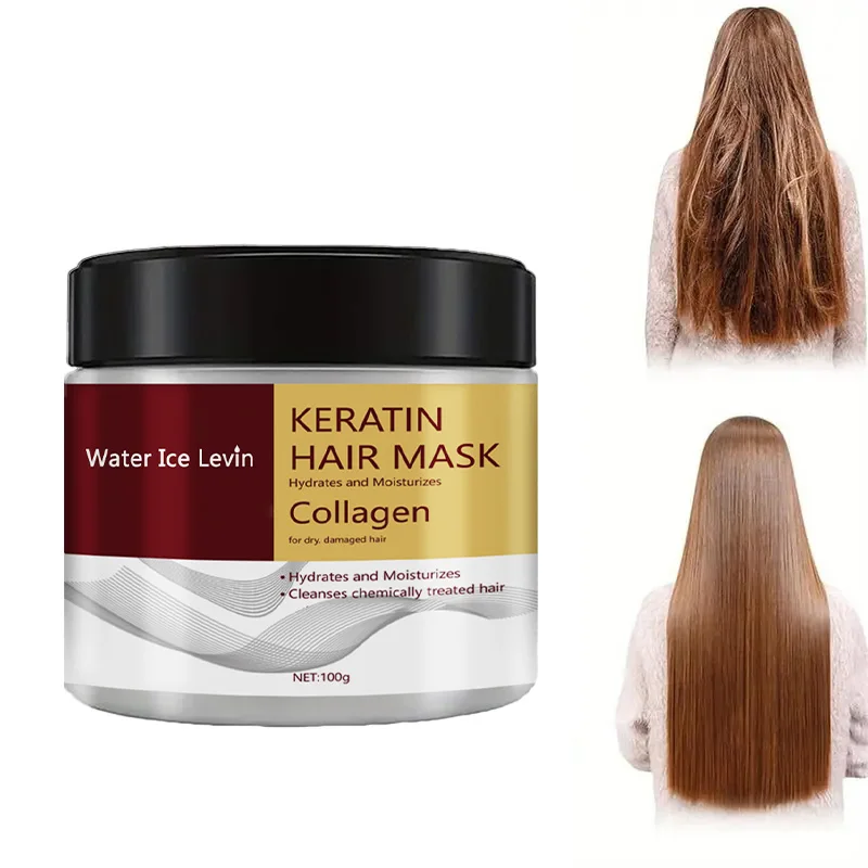 Keratin & Collagen Repair Hair Mask – Moisturizing, Frizz Control, Deep Conditioner