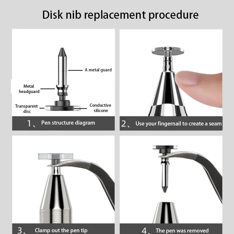 Capacitive Pen 3-in-1 Magnetic Touch Screen Pen Compatible With Mobile Tablet Ipad Universal Android Apple Huawei - Image 6