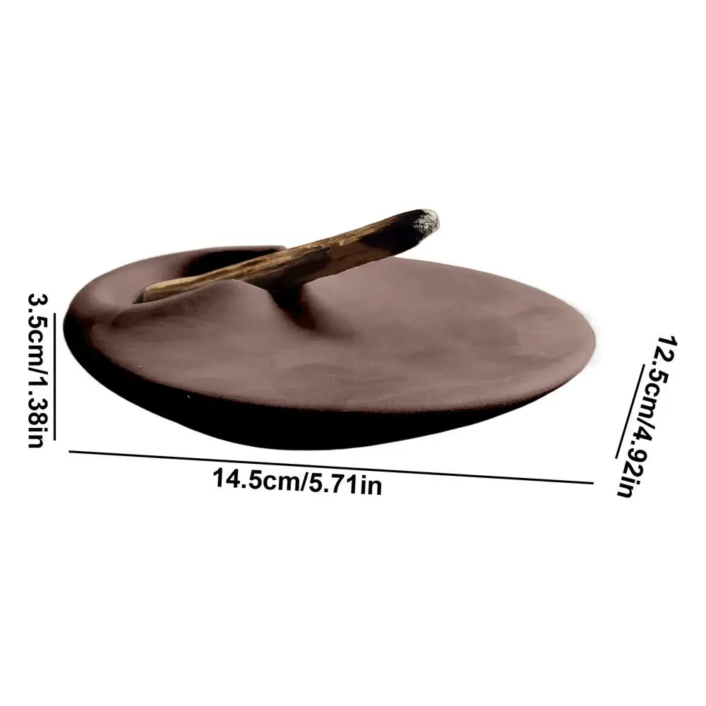 Santo wood holder Peru Holy Wood Aromatherapy Stove Cement Support Base Relaxation Meditation Container Tray Sage Stand Gifts - Image 8