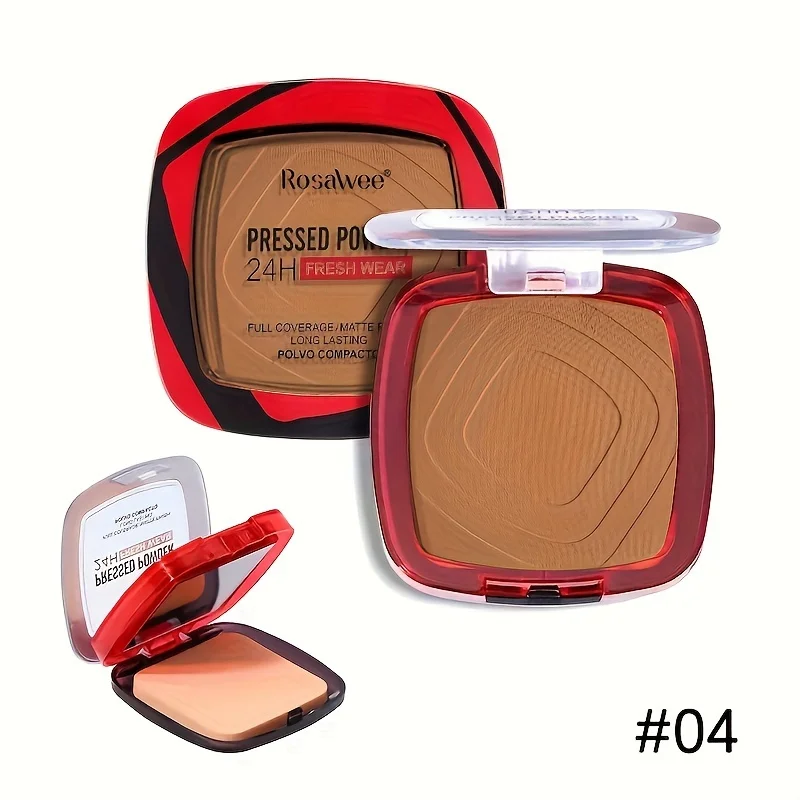 Matte Full-Coverage Pressed Powder Foundation – 24H Oil‑Control Finish - Image 12