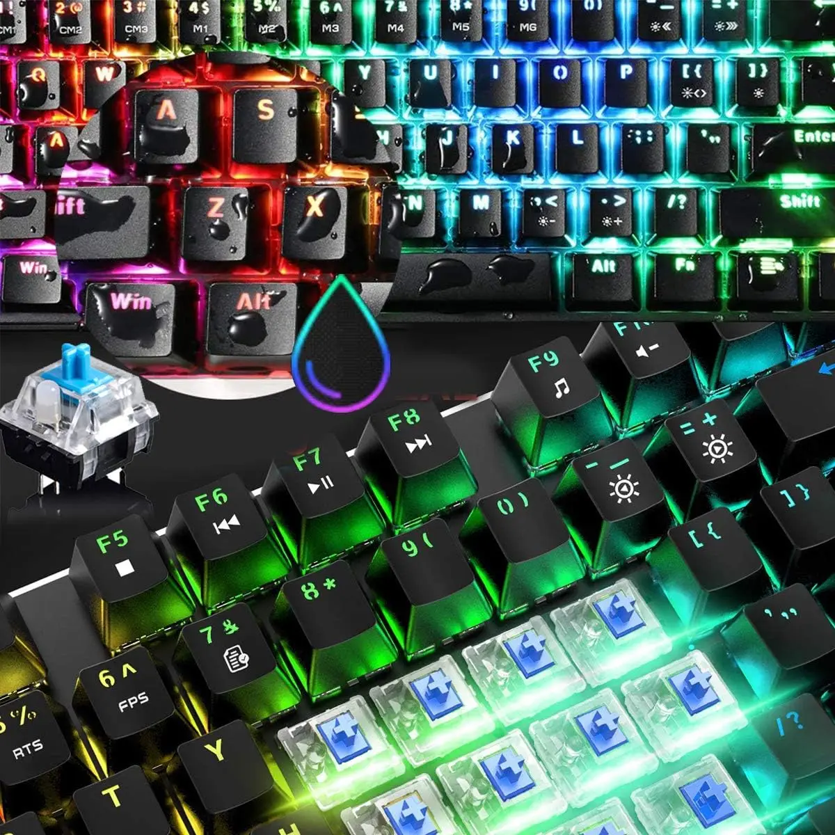 MAMBASNAKE x ZIYOULANG MK14 Wired Gaming Keyboard Buy 2 get 1 free total 3!!! - Image 3