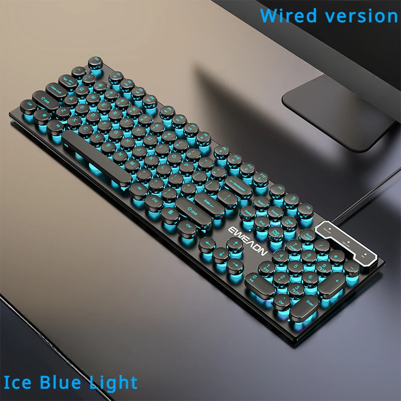 Wired Keyboard Mechanical Feel E-Sports 104 Keys Usb Wired Gaming Mouse Wired Keyboard Pc Gamer Accessories for Laptop Gamers - Image 8