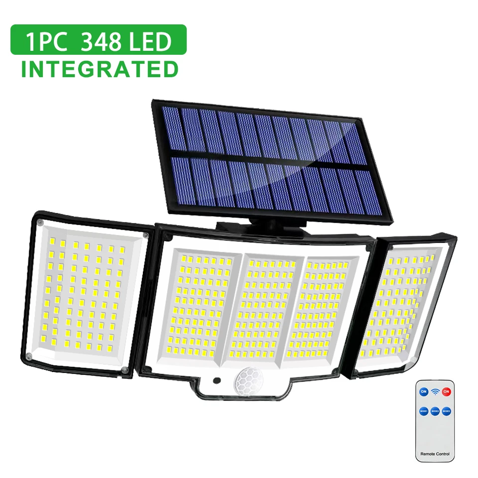 328/348 LED Solar Light – Super Bright Motion Sensor Wall Lamp IP65 Outdoor - Image 10