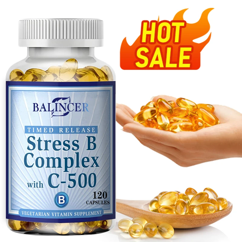 Balincer Vitamin B Complex - Energy, Metabolism & Immune Support with Vitamins B1, B2, B6, B12