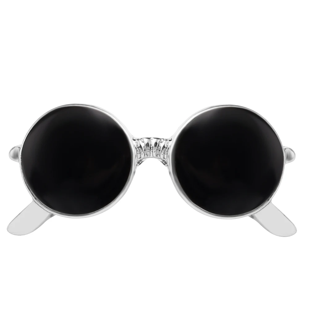 Mini Enamel Glasses Sunglasses Pins Brooches - Image 8