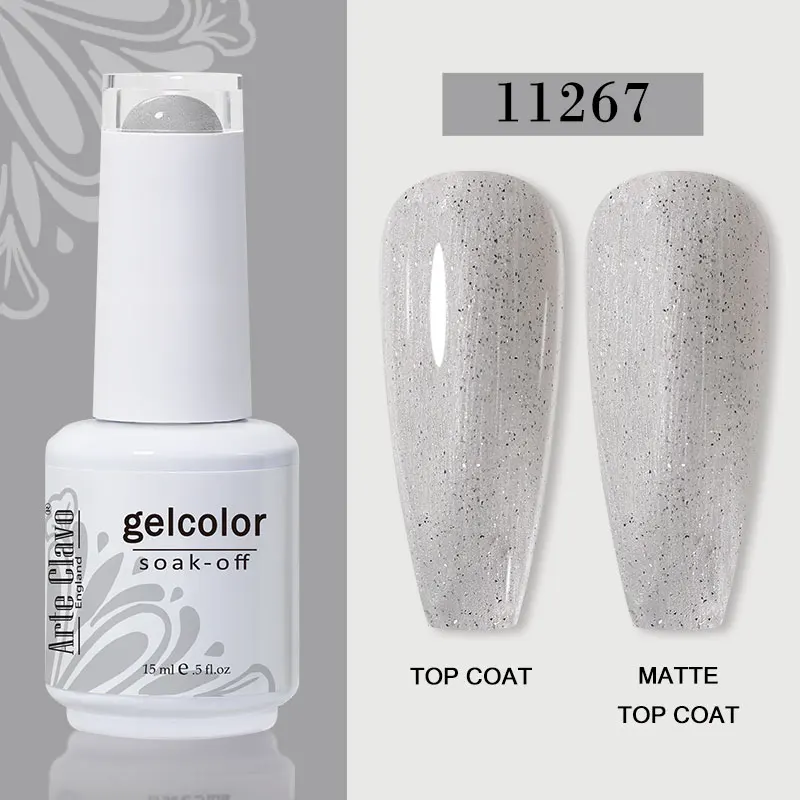 Arte Clavo 15ml Gel Nail Polish – 72 Color Soak-Off UV LED Varnish for Nail Art - Image 28
