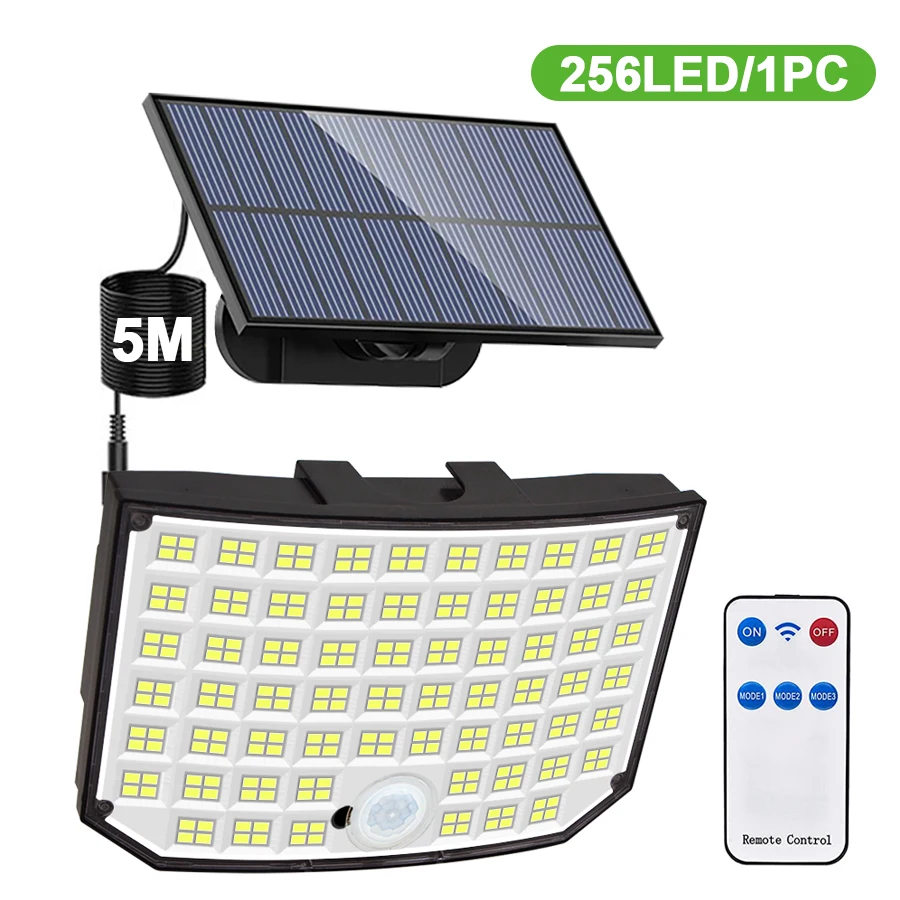 328/348 LED Solar Light – Super Bright Motion Sensor Wall Lamp IP65 Outdoor - Image 7