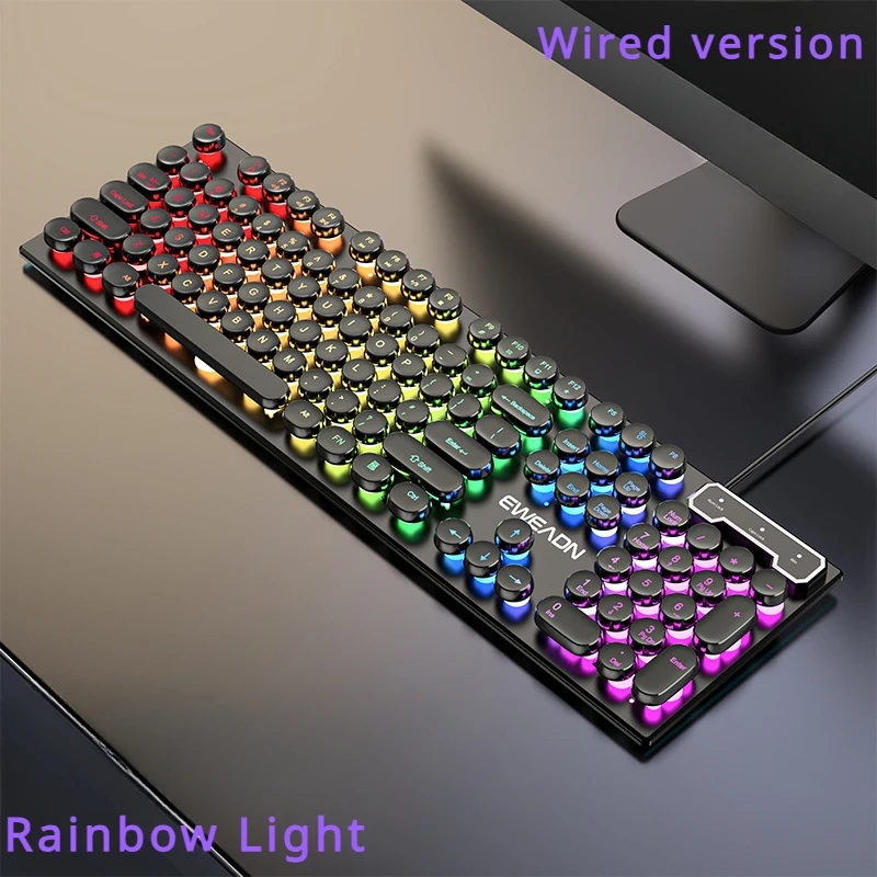 Wired Keyboard Mechanical Feel E-Sports 104 Keys Usb Wired Gaming Mouse Wired Keyboard Pc Gamer Accessories for Laptop Gamers - Image 9