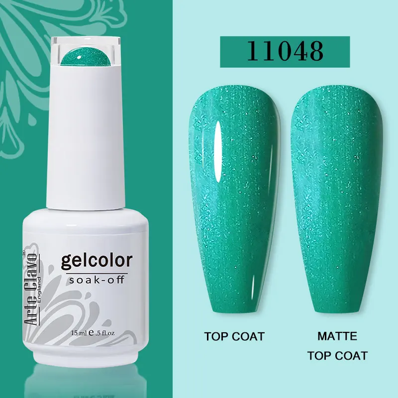 Arte Clavo 15ml Gel Nail Polish – 72 Color Soak-Off UV LED Varnish for Nail Art - Image 32