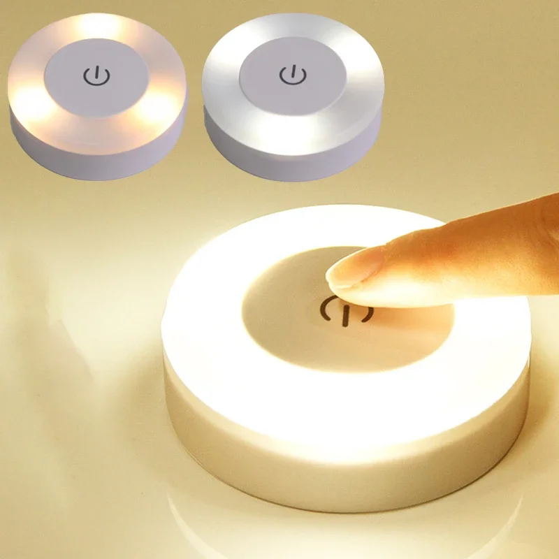 Portable LED Night Light – USB Rechargeable Lamp for Bedroom & Living Room - Image 3