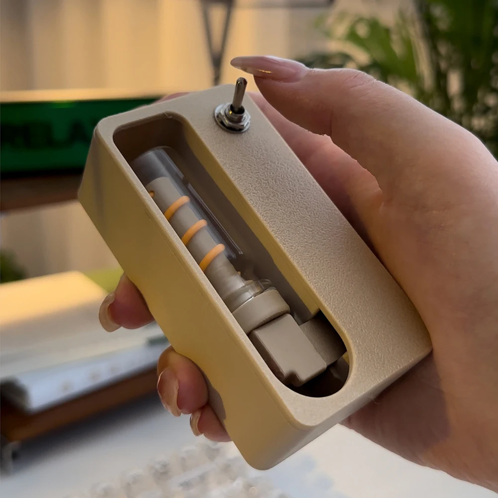 3D Printed Mechanical Night Light – Press Lever Fidget Lamp for Camping - Image 6