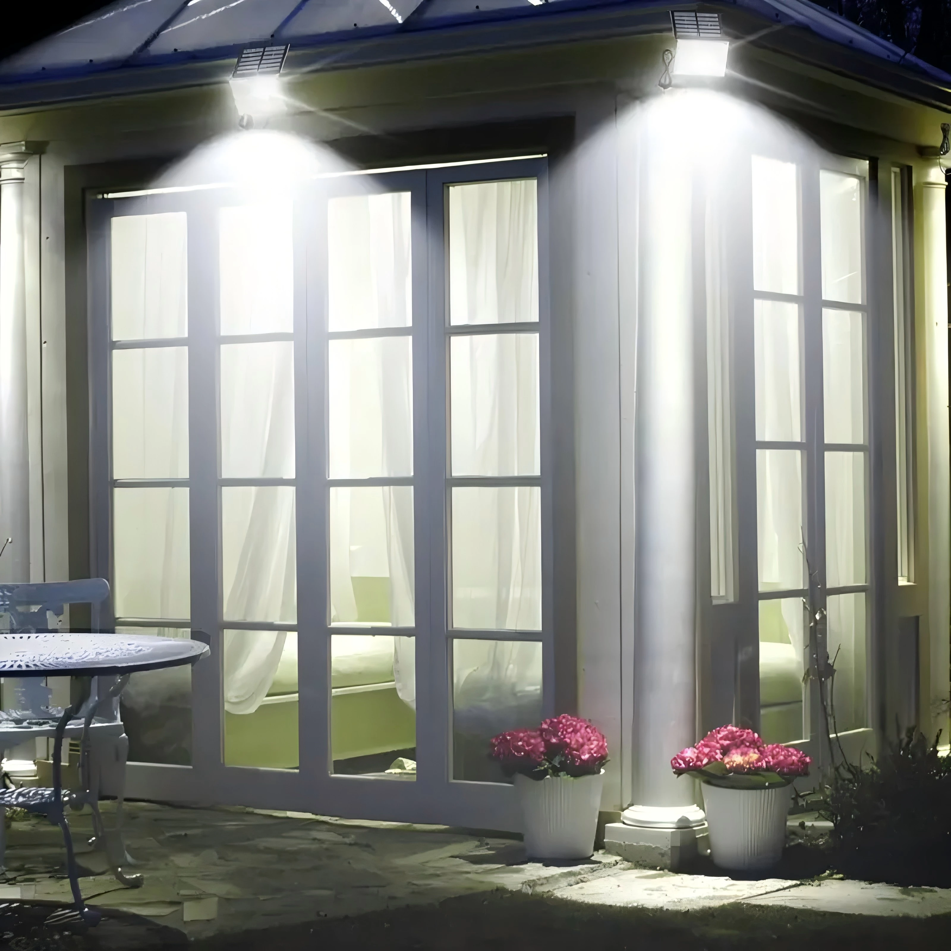 IP65 Solar Motion Sensor Light – LED Security Floodlight with Remote Control - Image 6
