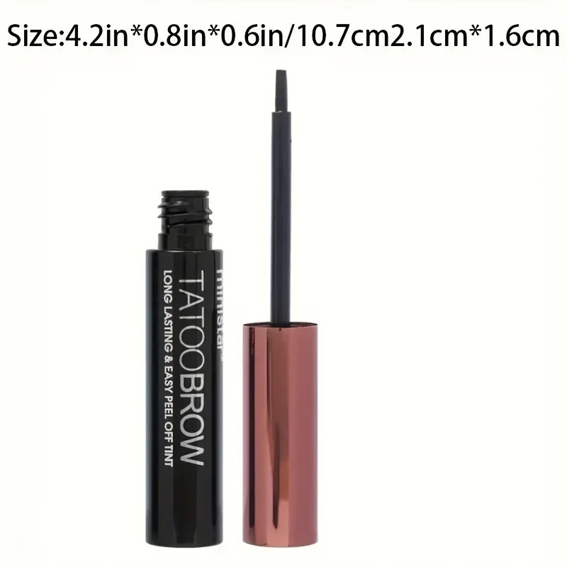 Tattoo Peel-Off Eyebrow Gel Tint – Waterproof, Transfer-Proof, Semi-Permanent Brow Definition - Image 5