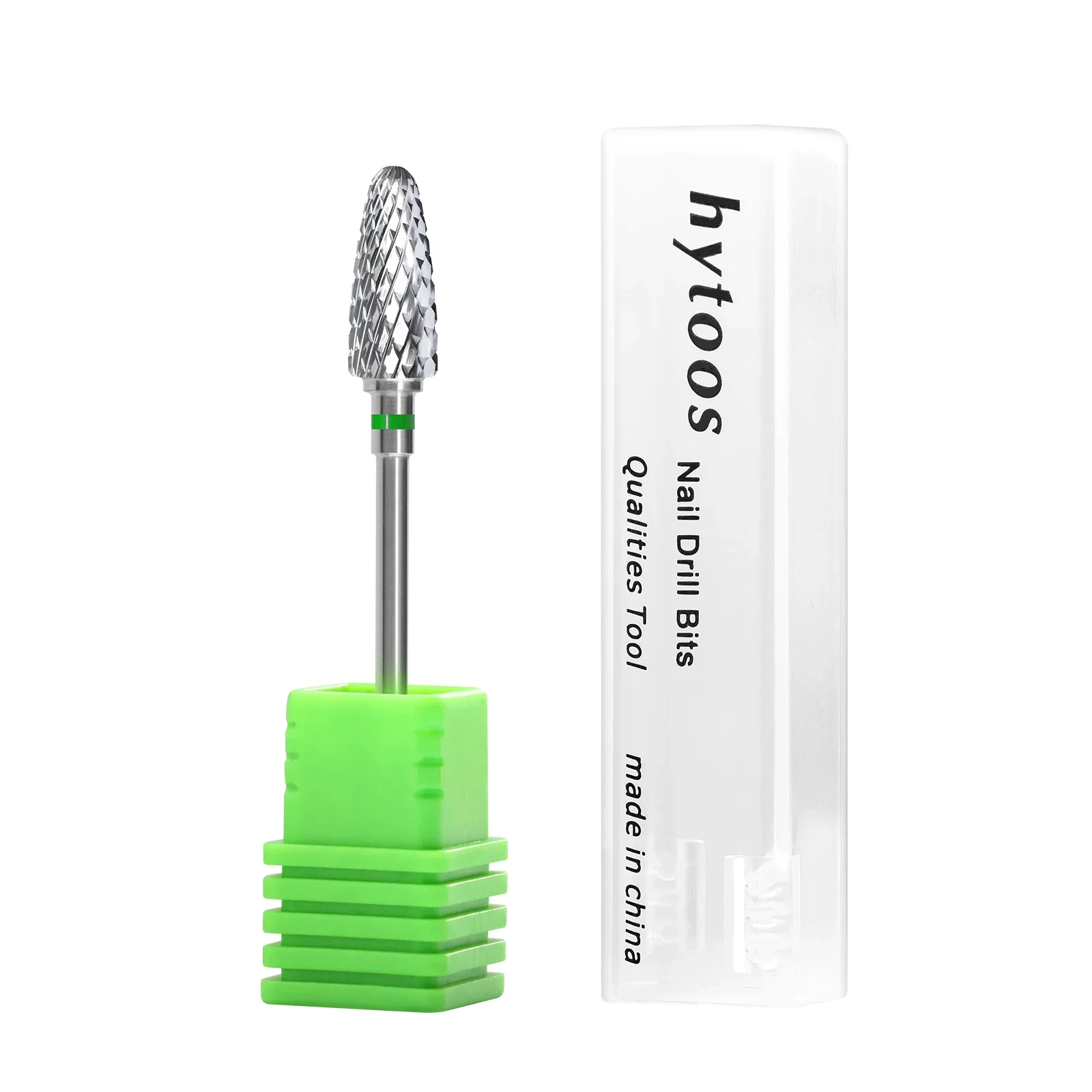 HYTOOS Bullet Carbide Nail Drill Bit – Professional Rotary Flame, Acrylic & Gel Remover - Image 9