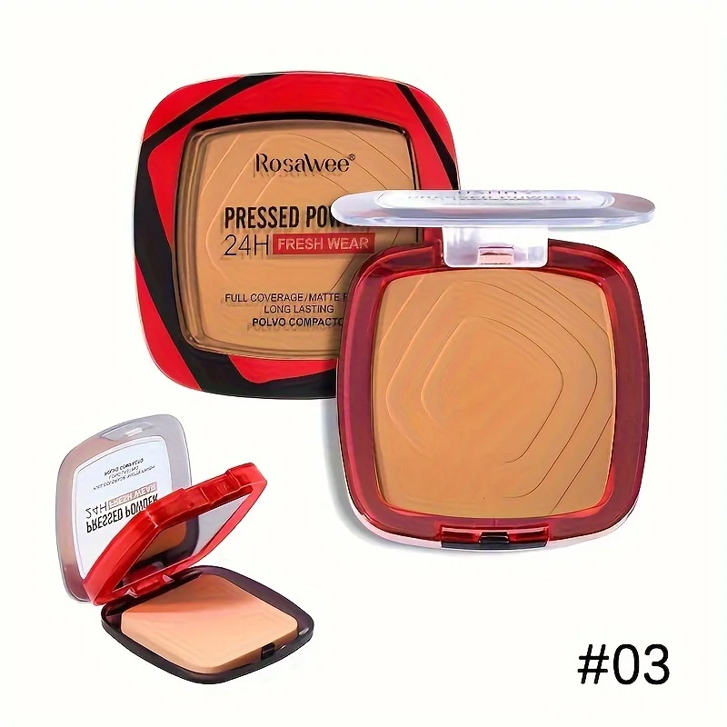 Matte Full-Coverage Pressed Powder Foundation – 24H Oil‑Control Finish - Image 9