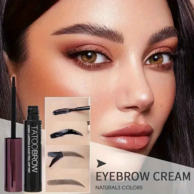 Tattoo Peel-Off Eyebrow Gel Tint – Waterproof, Transfer-Proof, Semi-Permanent Brow Definition - Image 6