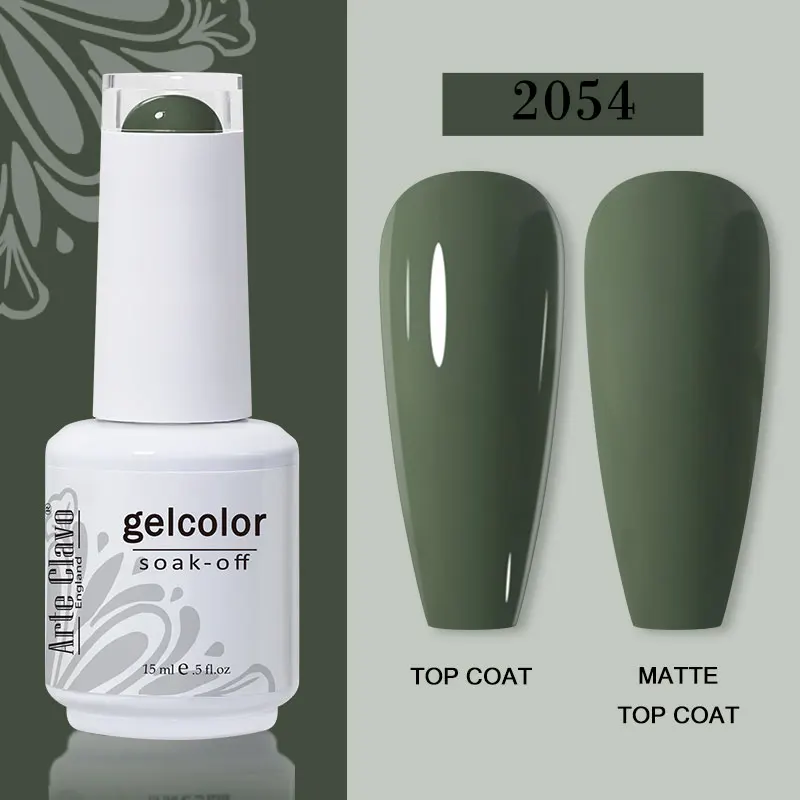 Arte Clavo 15ml Gel Nail Polish – 72 Color Soak-Off UV LED Varnish for Nail Art - Image 23