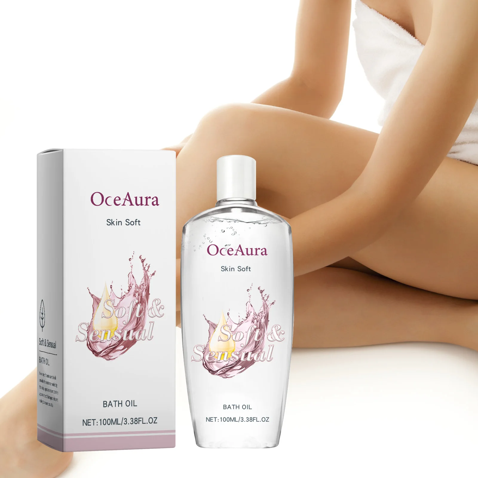OceAura Body Moisturizing Oil 3.38oz – Deep Care for Dry Skin, Hydrating & Brightening - Image 6