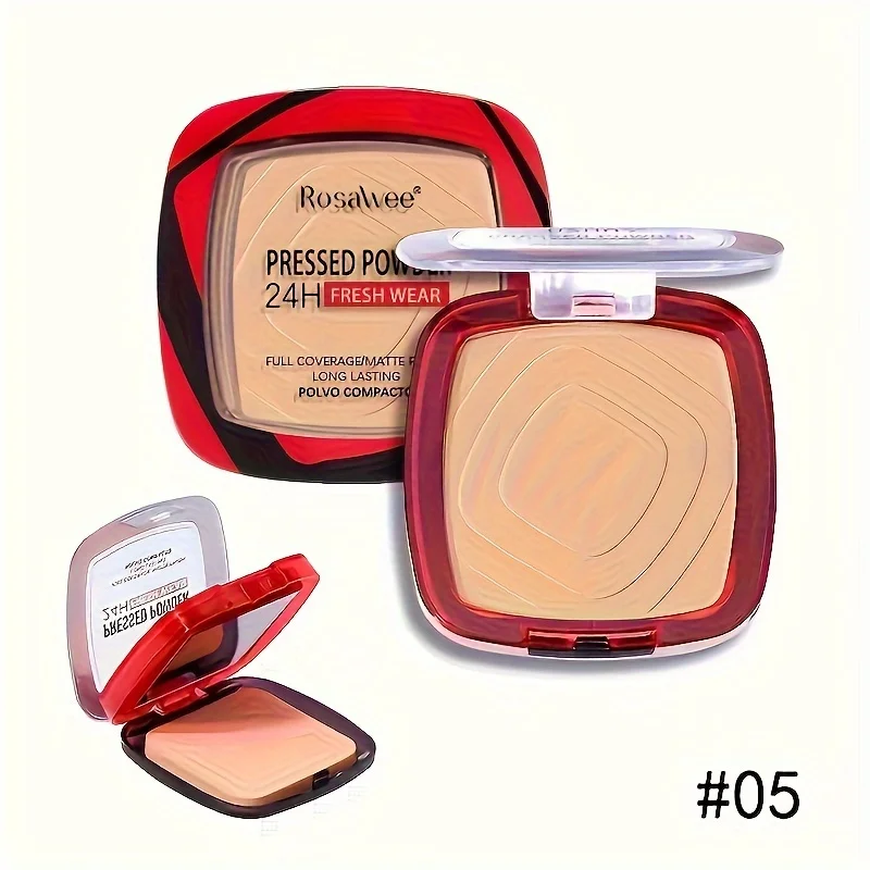 Matte Full-Coverage Pressed Powder Foundation – 24H Oil‑Control Finish - Image 11