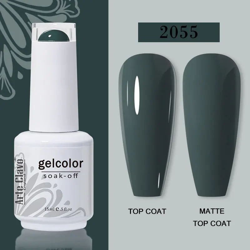 Arte Clavo 15ml Gel Nail Polish – 72 Color Soak-Off UV LED Varnish for Nail Art - Image 14