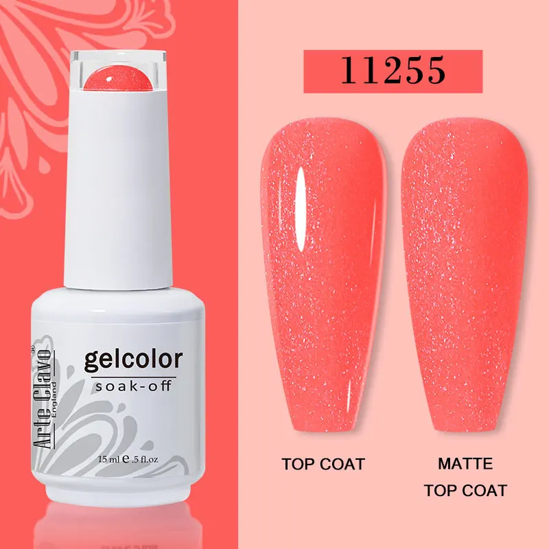 Arte Clavo 15ml Gel Nail Polish – 72 Color Soak-Off UV LED Varnish for Nail Art - Image 8
