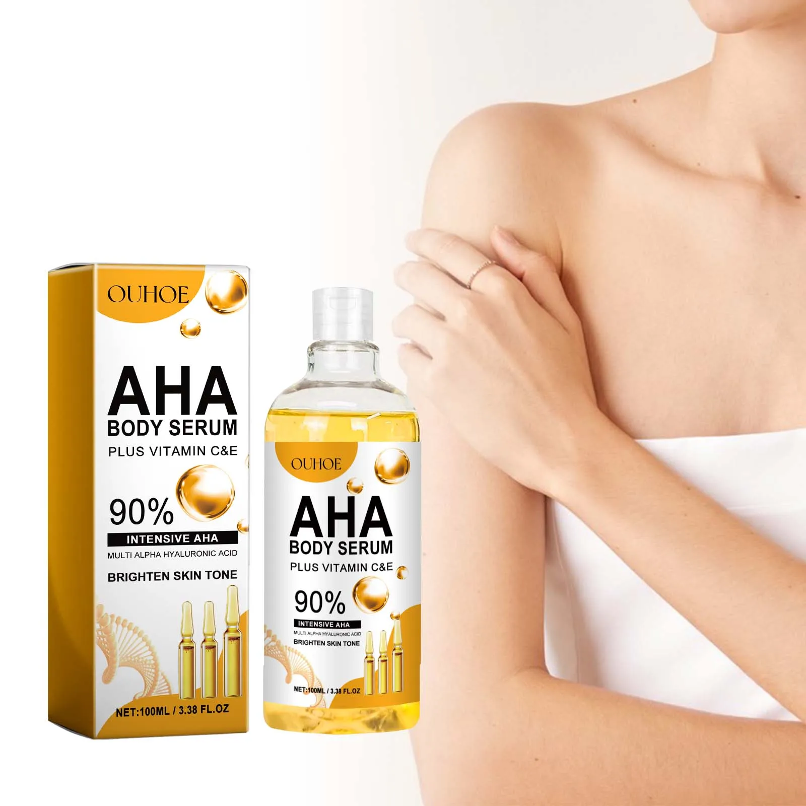 AHA Body Serum – Moisturizing, Brightening, Spot Corrector & Pore Shrinker