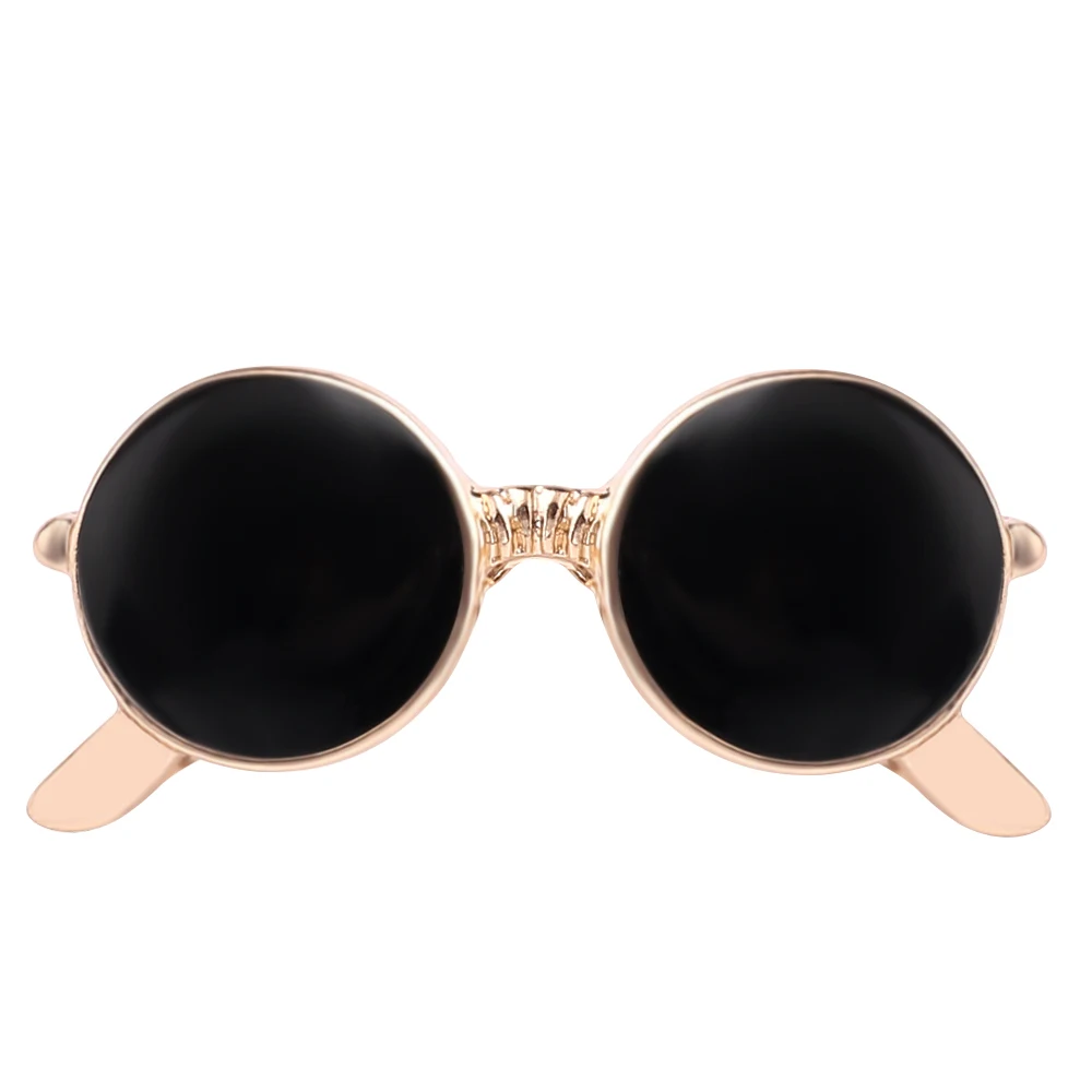 Mini Enamel Glasses Sunglasses Pins Brooches - Image 7